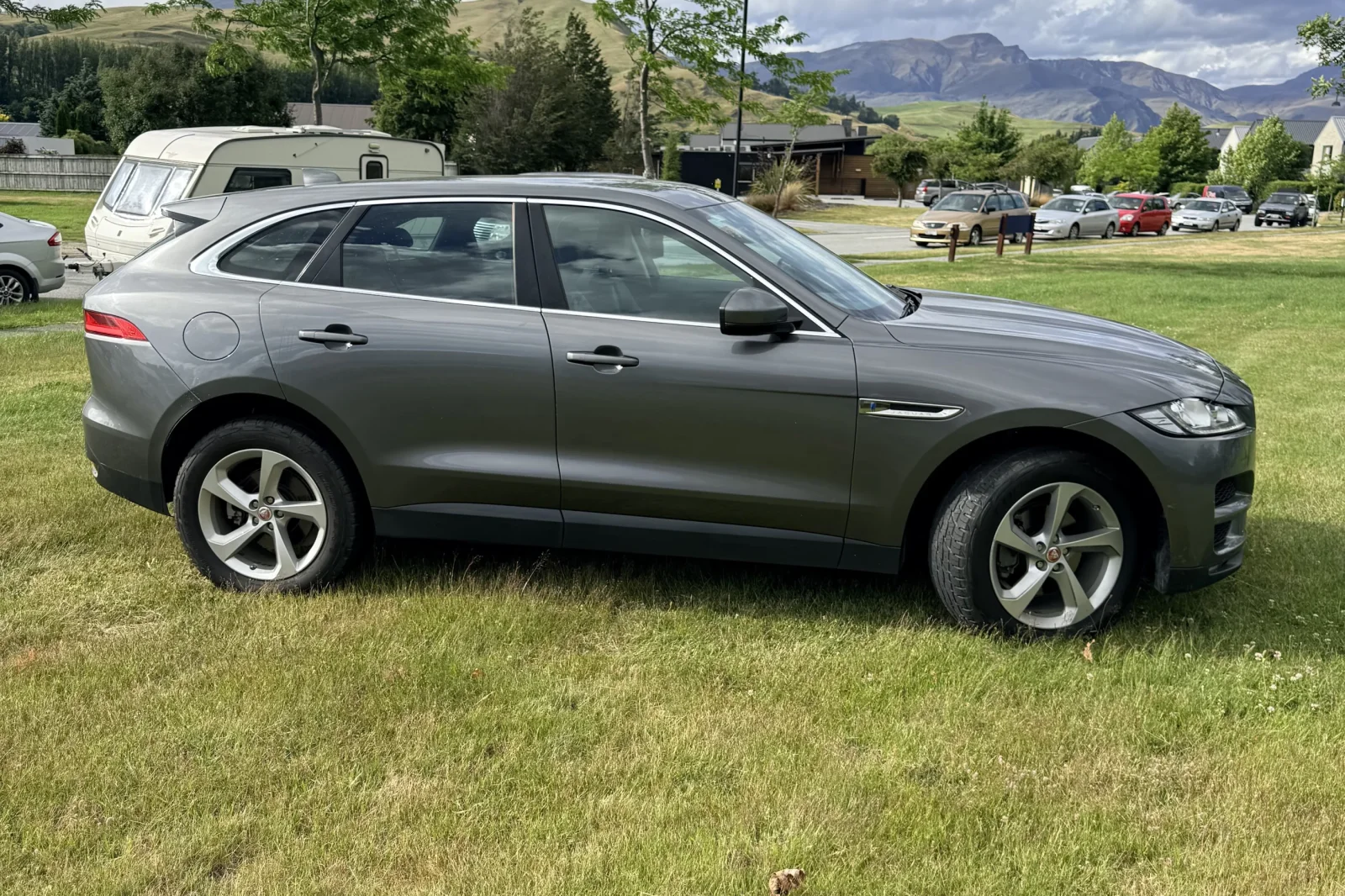 Rent Jaguar F-Pace  Grey 2017 in Queenstown - 2 