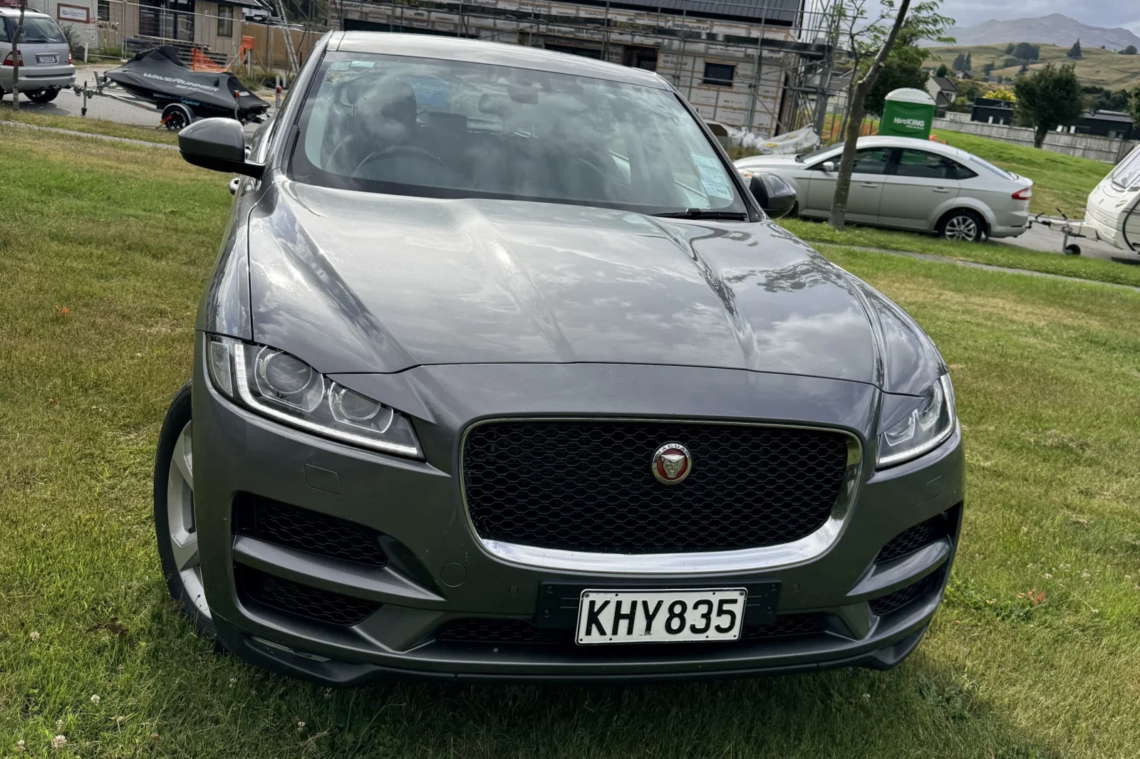 Rent Jaguar F-Pace  Grey 2017 in Queenstown