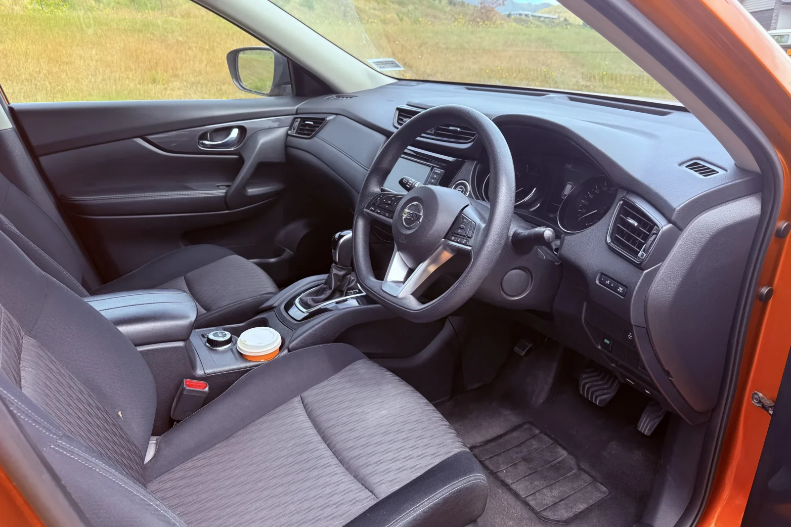 Rent Nissan X-Trail  Orange 2021 in Queenstown - 3 