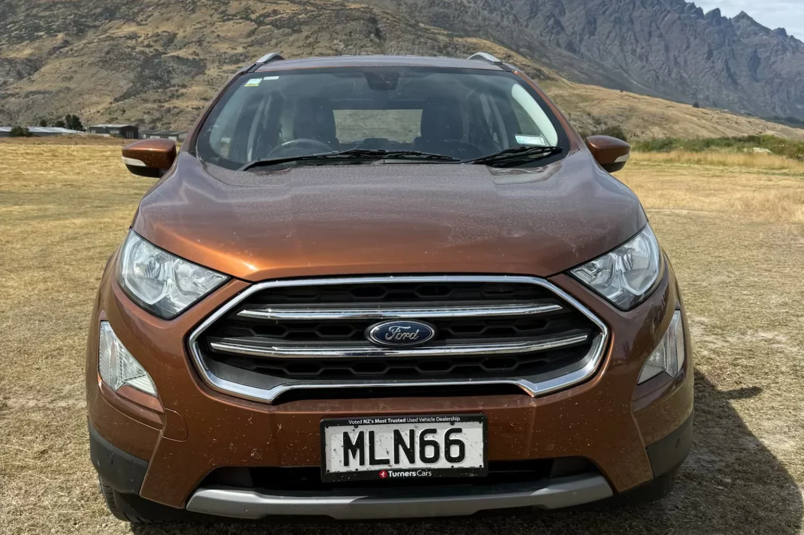 Rent Ford EcoSport  Orange 2019 in Queenstown - 2 