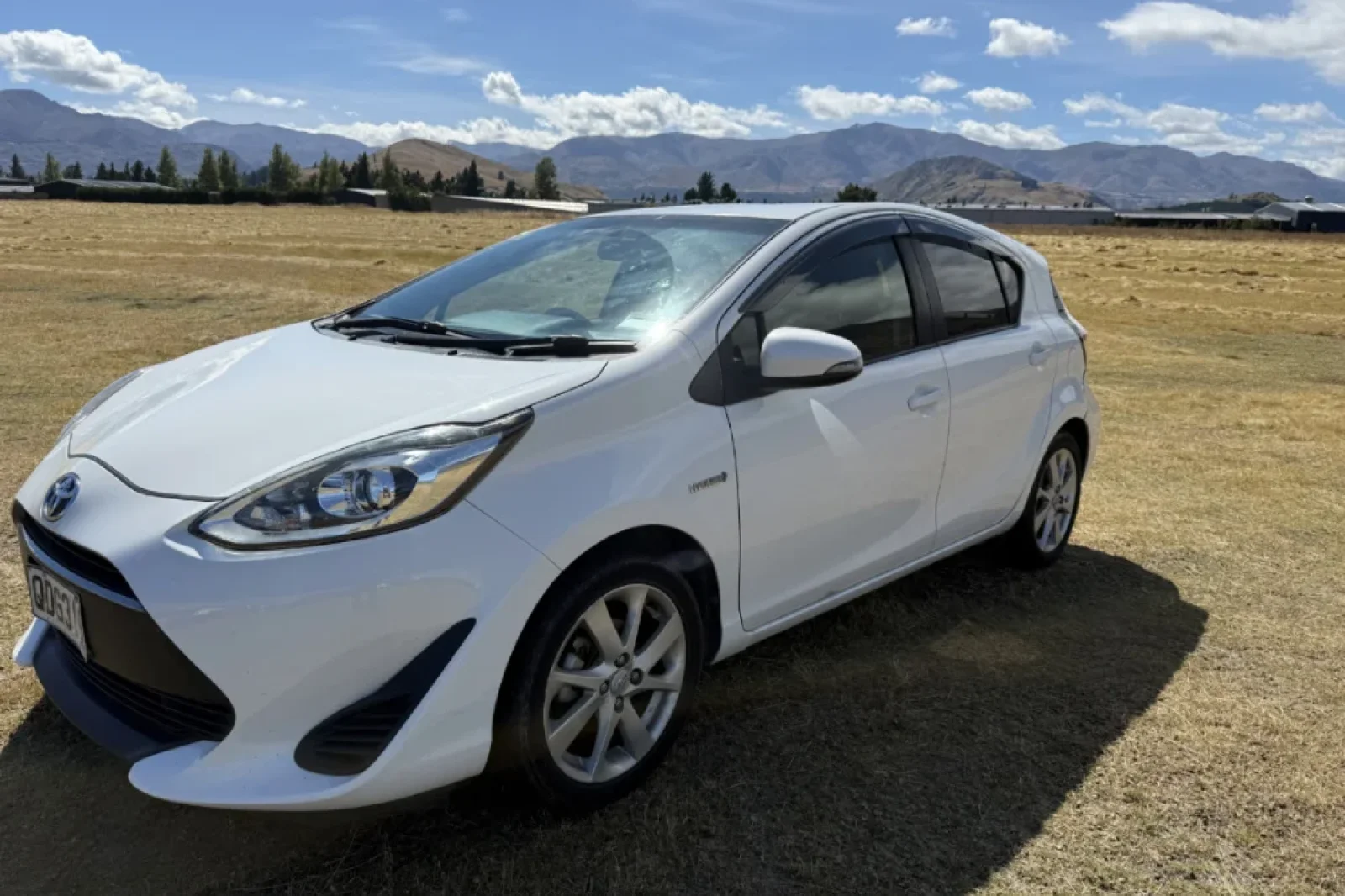 Rent Toyota Aqua  White 2017 in Queenstown - 2 