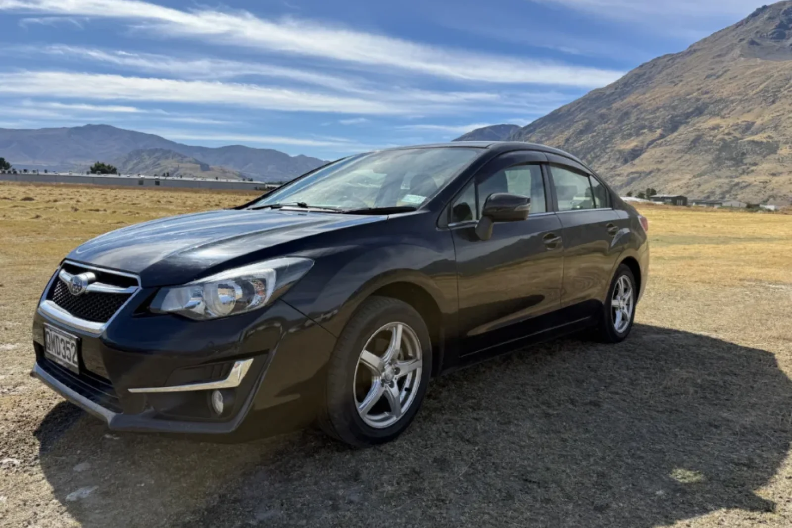Rent Subaru Impreza  Black 2016 in Queenstown