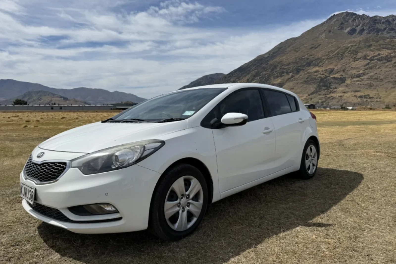 Rent Kia Cerato  White 2015 in Queenstown