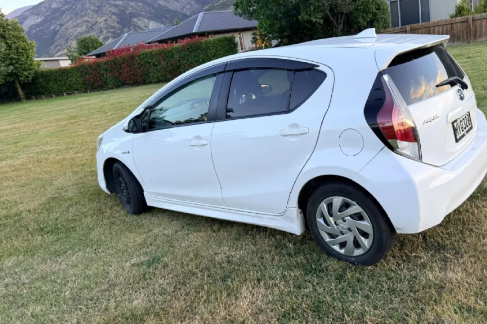 Rent Toyota Aqua  White 2015 in Queenstown - 6 