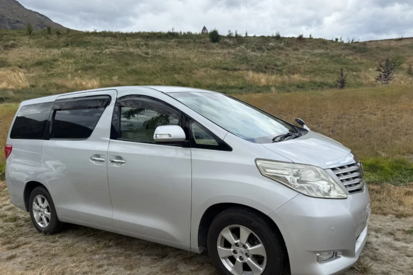 Rent Toyota Alphard  Grey 2010 in Queenstown