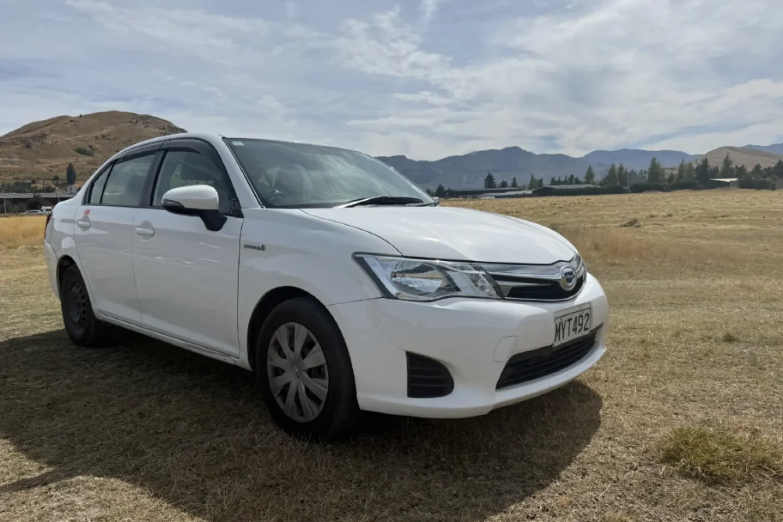 Rent Toyota Corolla  White 2015 in Queenstown