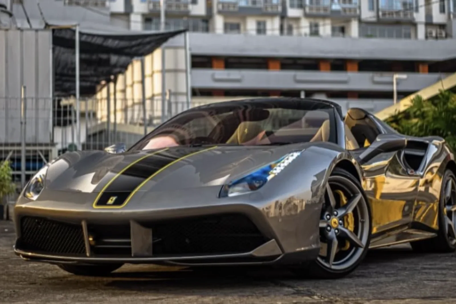 Rent Ferrari 488 Pista  Grey 2019 in Bali - 2 