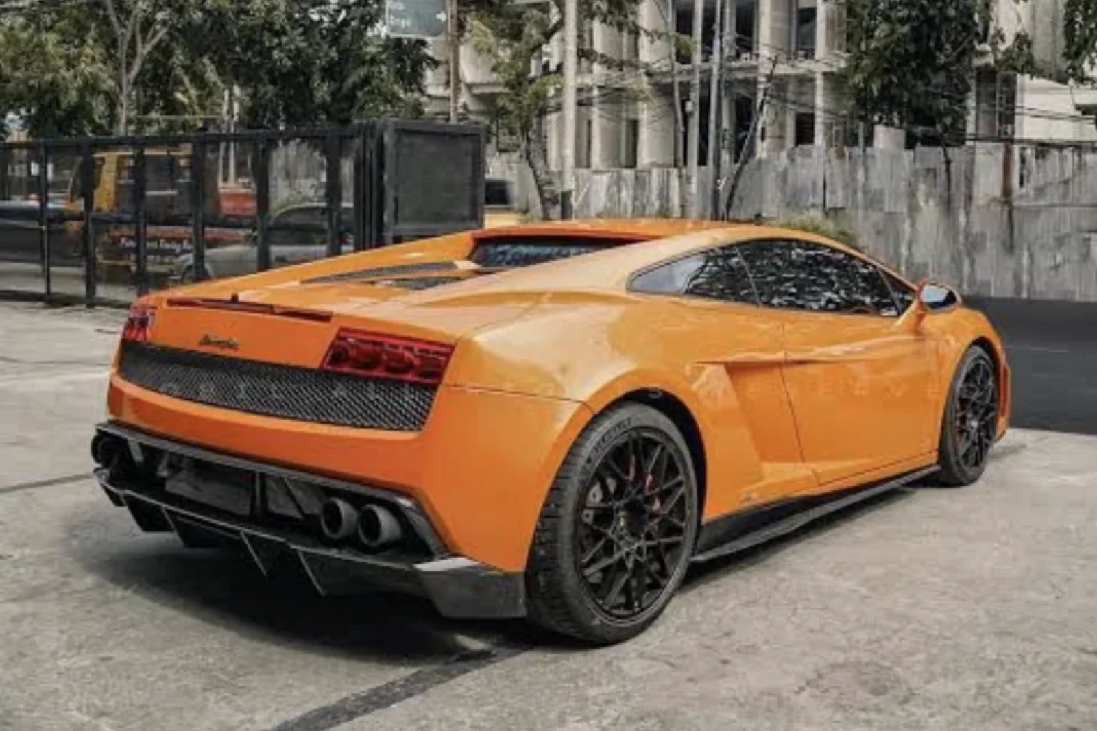 Rent Lamborghini Gallardo  Orange 2013 in Bali - 3 