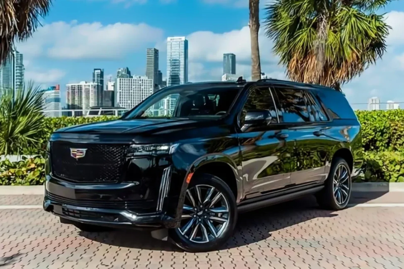 Alquiler Cadillac Escalade ESV Negro 2022 en Miami