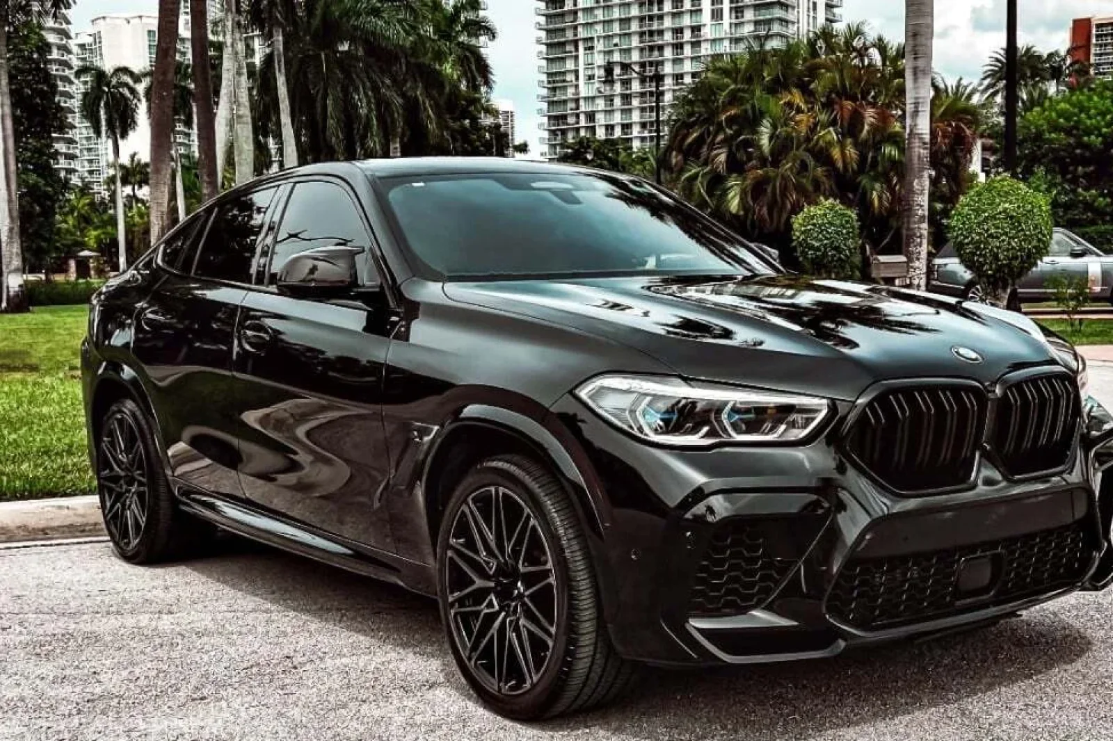 Rent BMW X6M Competition Black 2023 in Miami