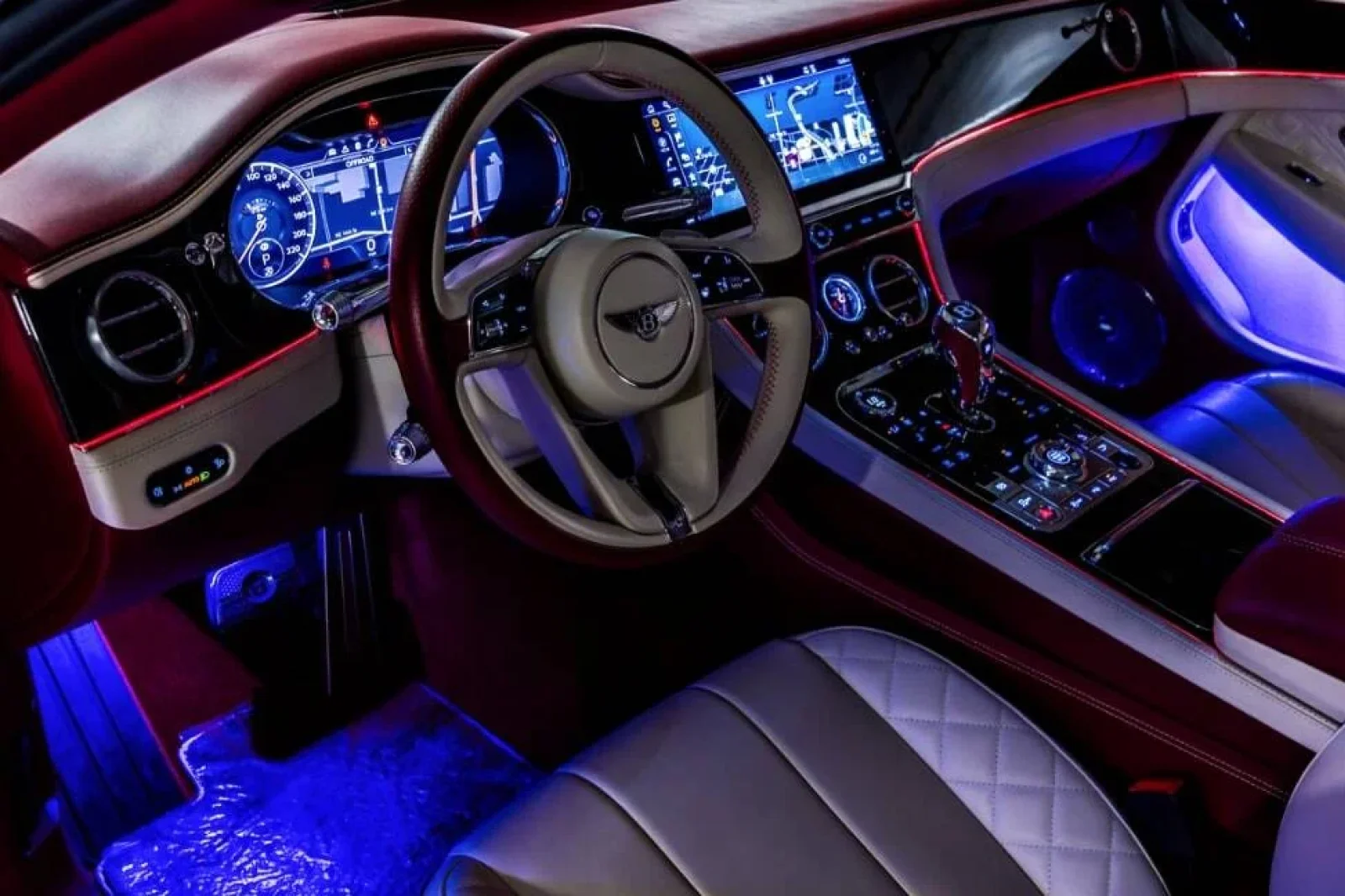 Rent Bentley Continental GT White 2022 in Miami - 6 