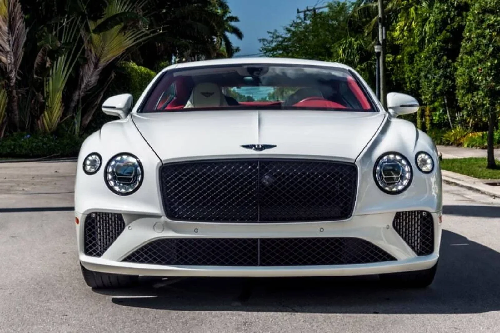 Rent Bentley Continental GT White 2022 in Miami - 2 