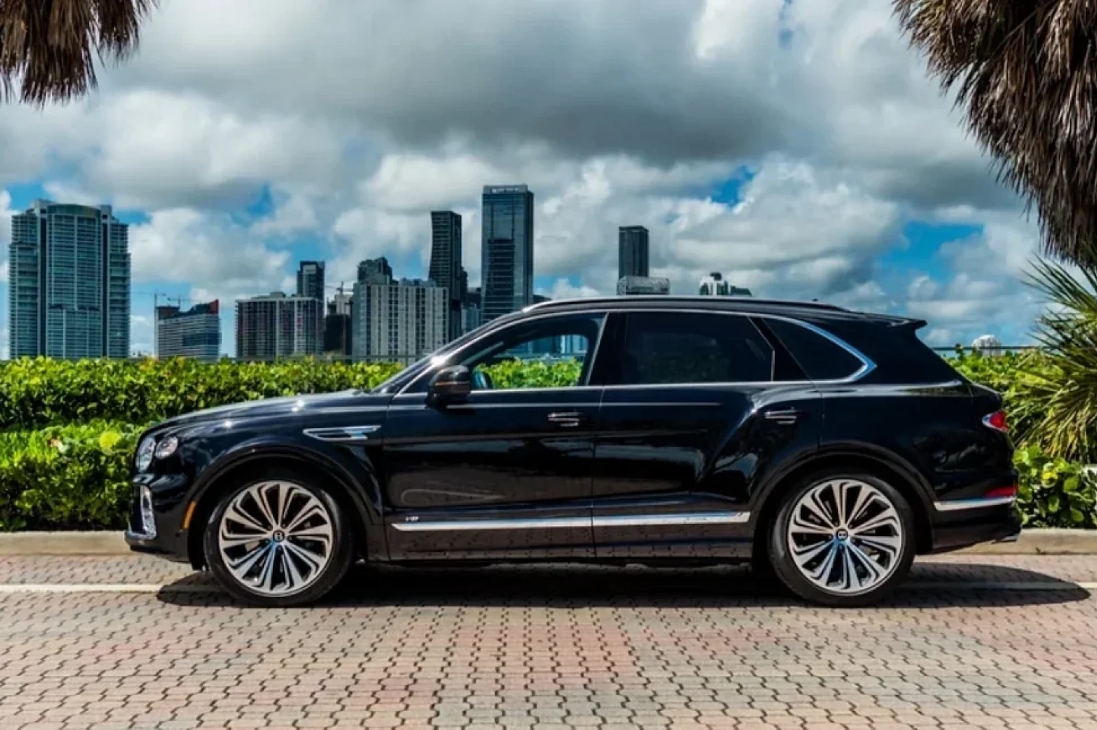Rent Bentley Bentayga  Black 2023 in Miami - 2 