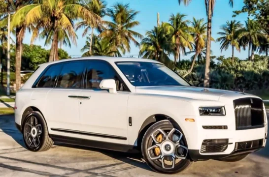 Rolls-Royce Cullinan Black Badge White 2022