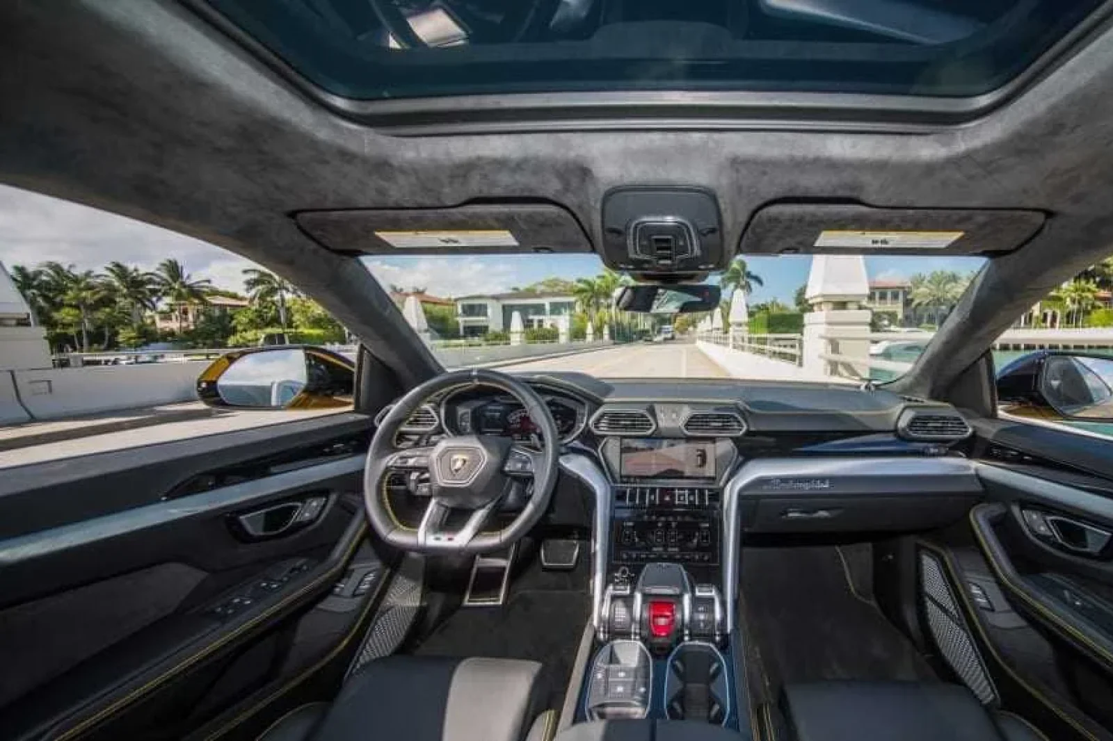 Rent Lamborghini Urus  Yellow 2022 in Miami - 3 