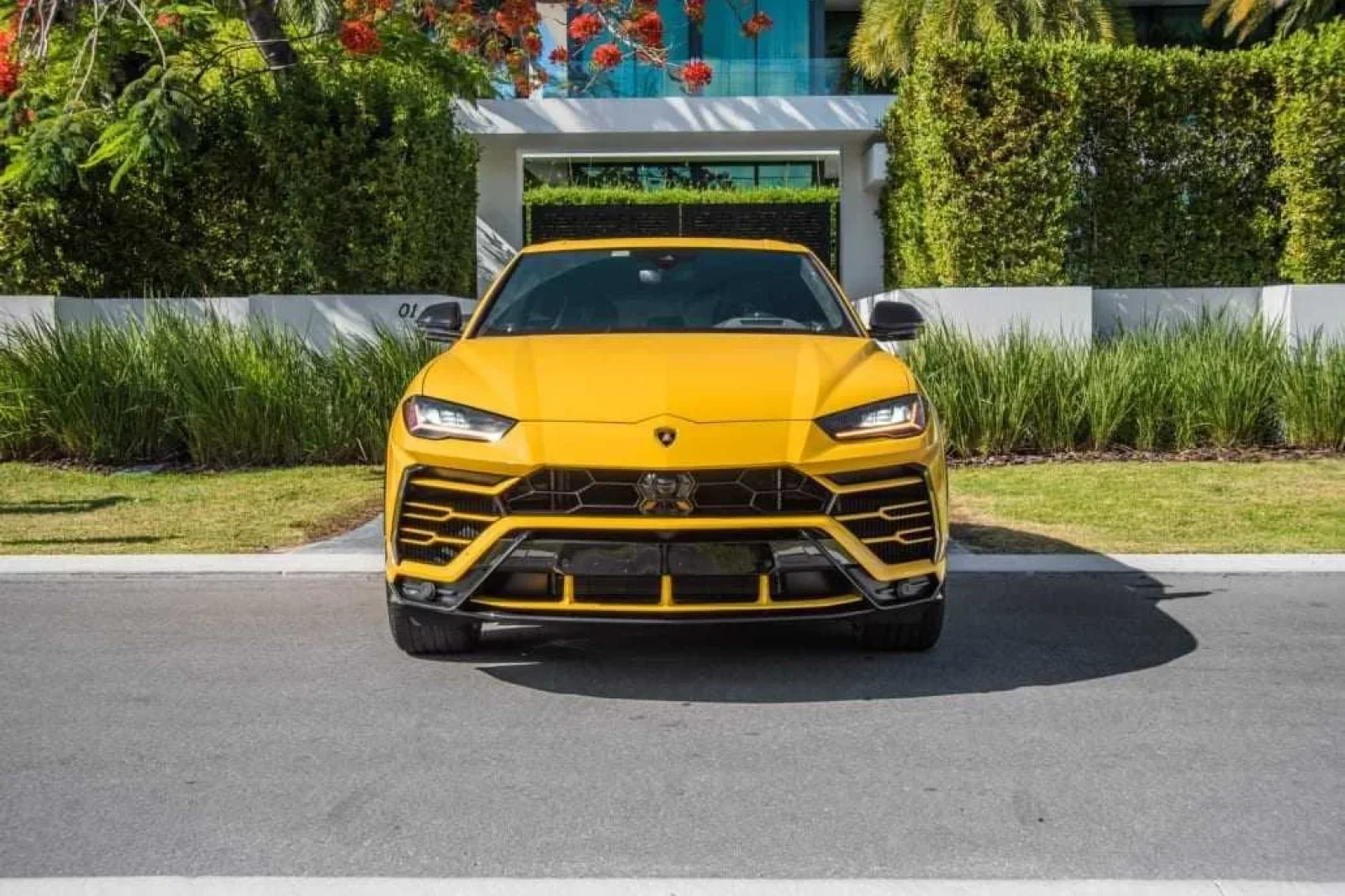 Rent Lamborghini Urus  Yellow 2022 in Miami - 2 
