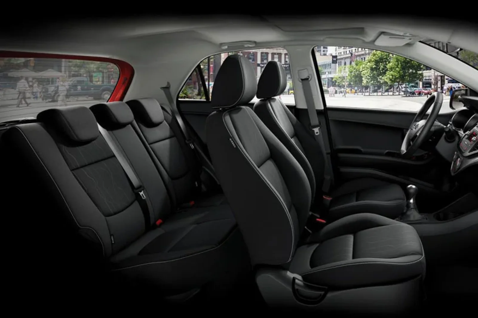 Rent Kia Morning  White 2017 in Nha Trang - 2 