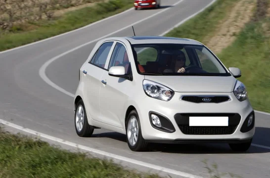 Kia Morning White 2017