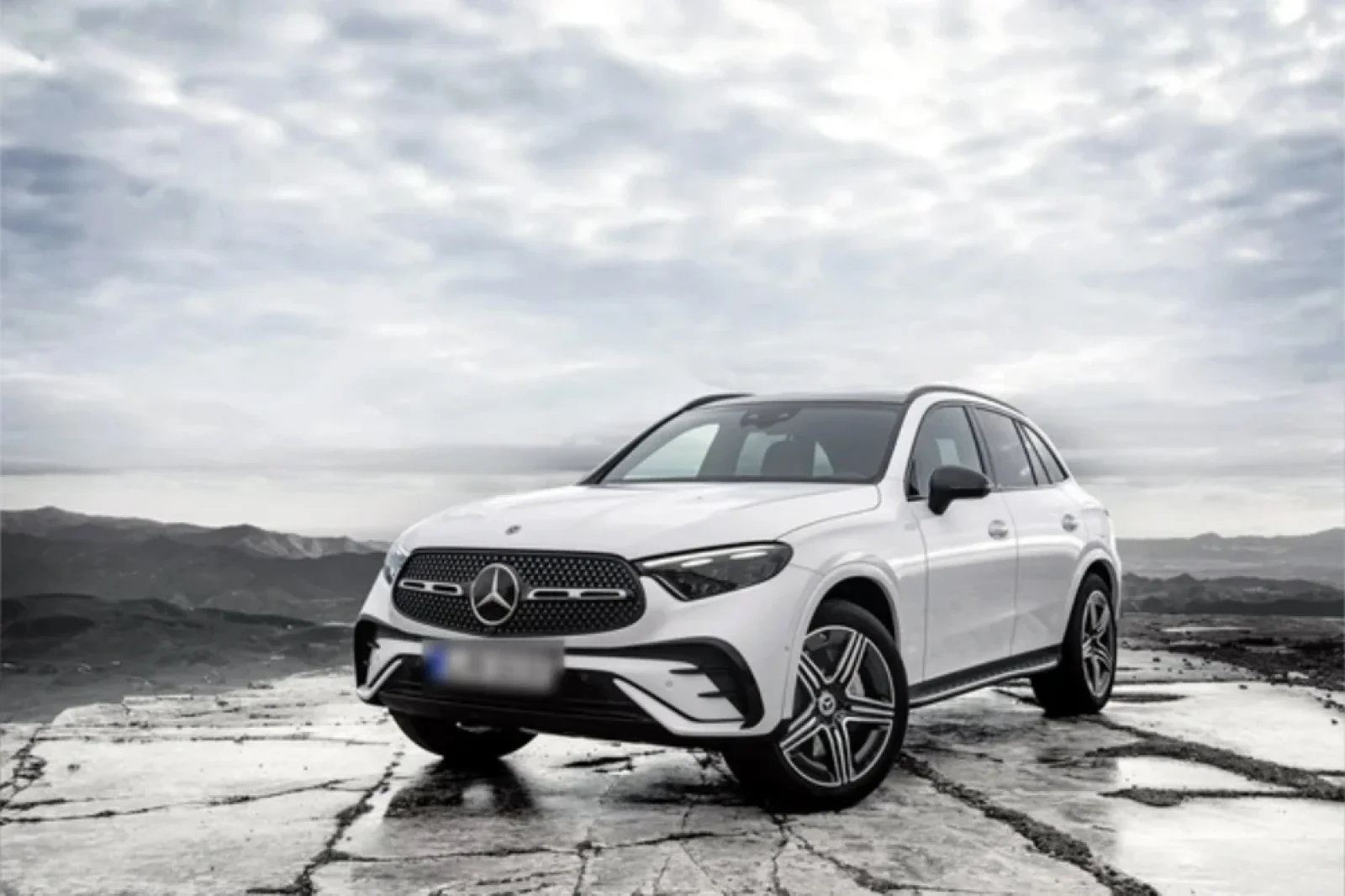 Rent Mercedes-Benz GLC  White 2023 in Nha Trang