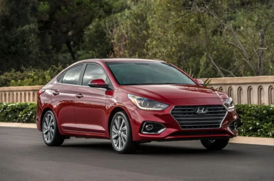 Hyundai Accent Red 2018
