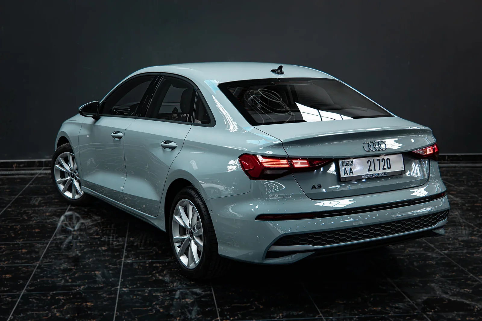 Huren Audi A3  Grijs 2026 in Abu Dhabi - 5 