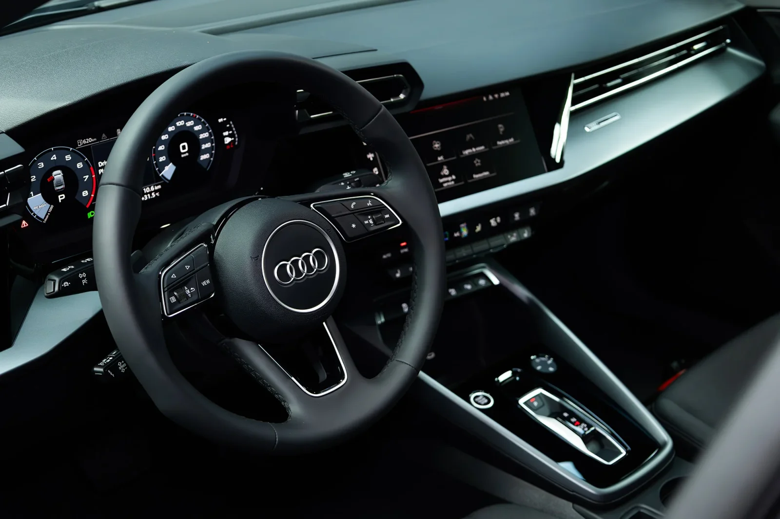 Huren Audi A3  Grijs 2026 in Abu Dhabi - 2 