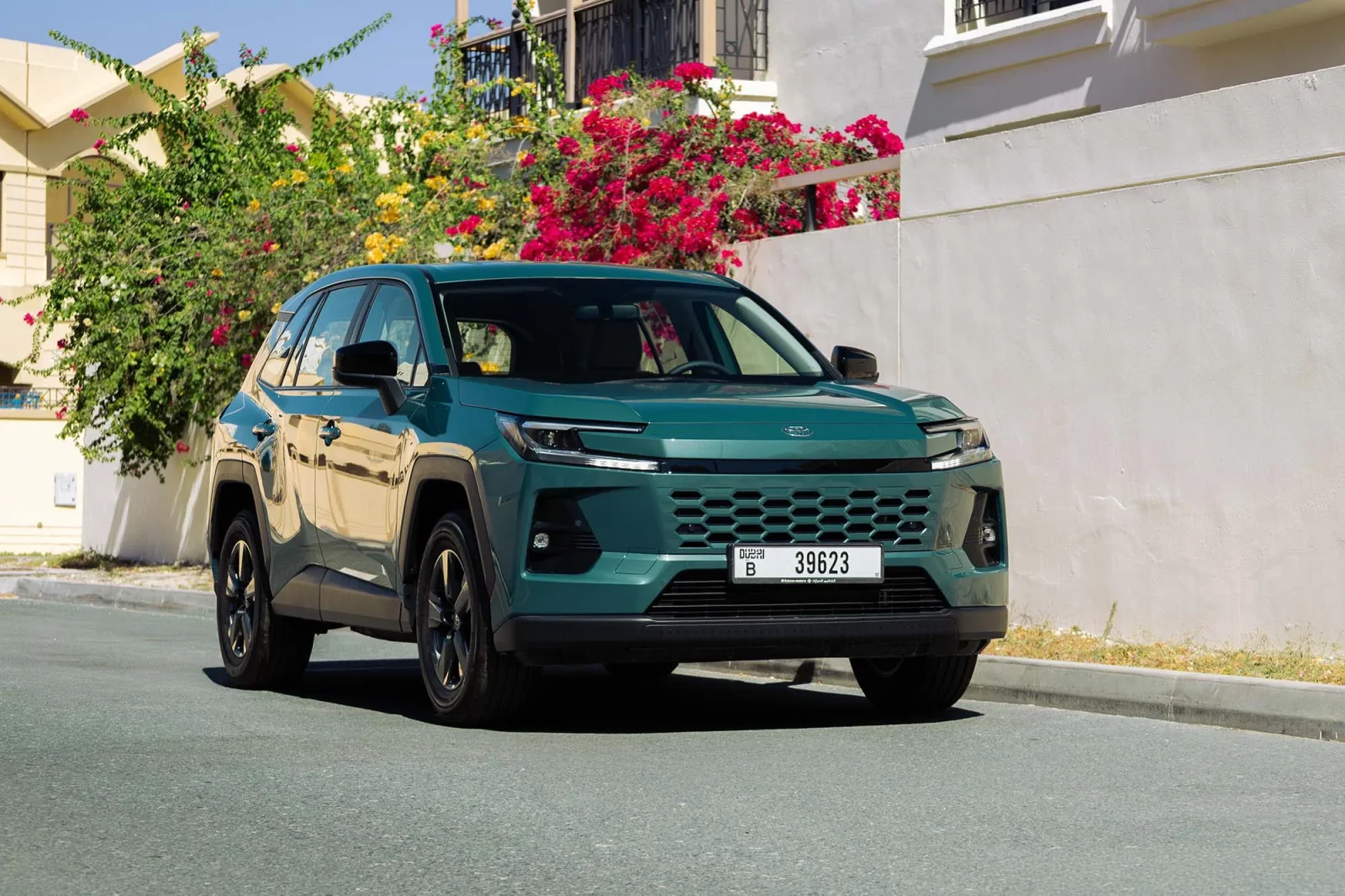 Loyer Toyota RAV4  Vert 2026 en Abou Dabi