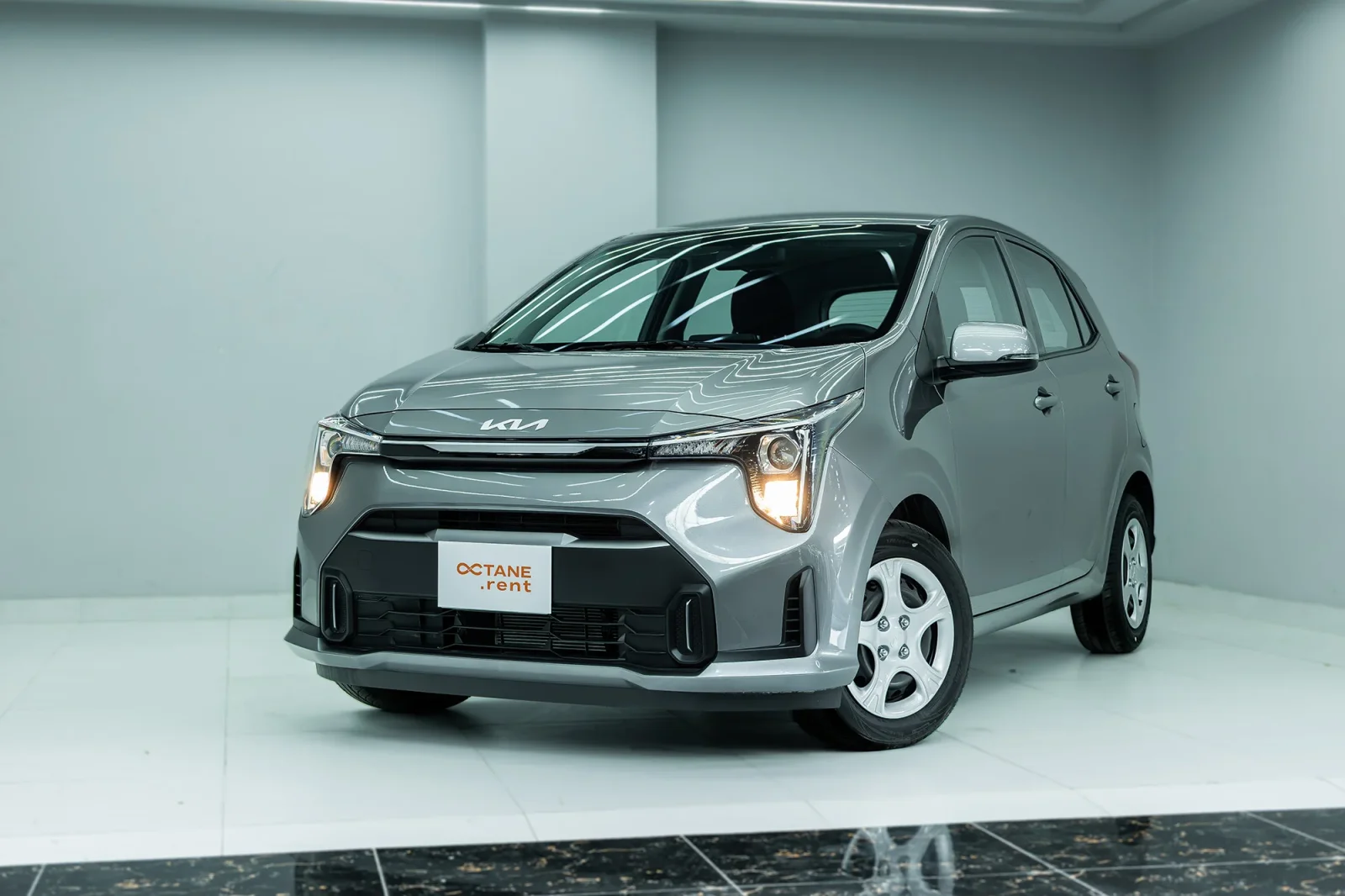Huren Kia Picanto  Grijs 2026 in Abu Dhabi