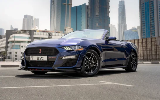 Ford Mustang Blue 2020