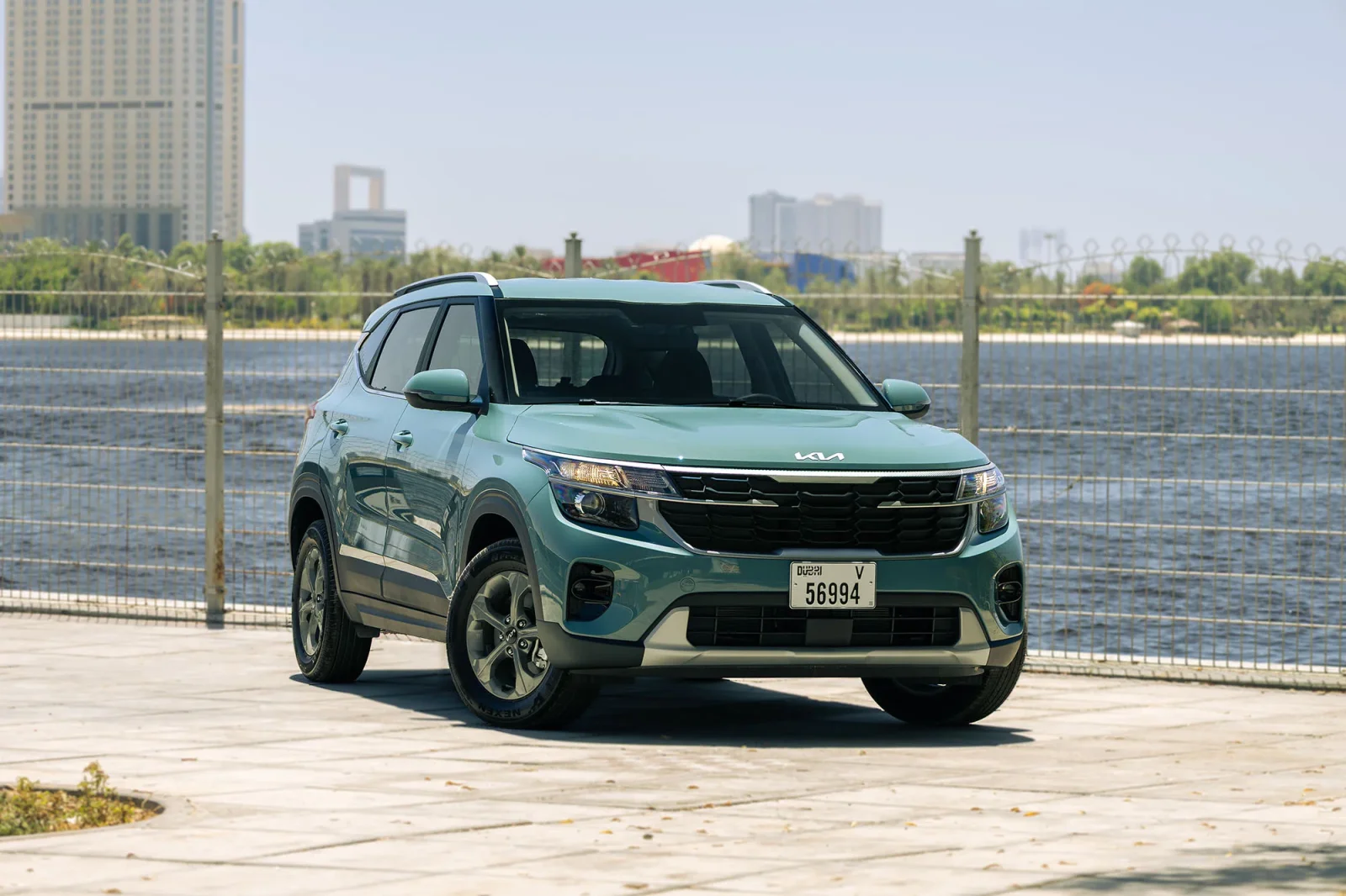 Huren Kia Seltos  Blauw 2026 in Abu Dhabi - 2 