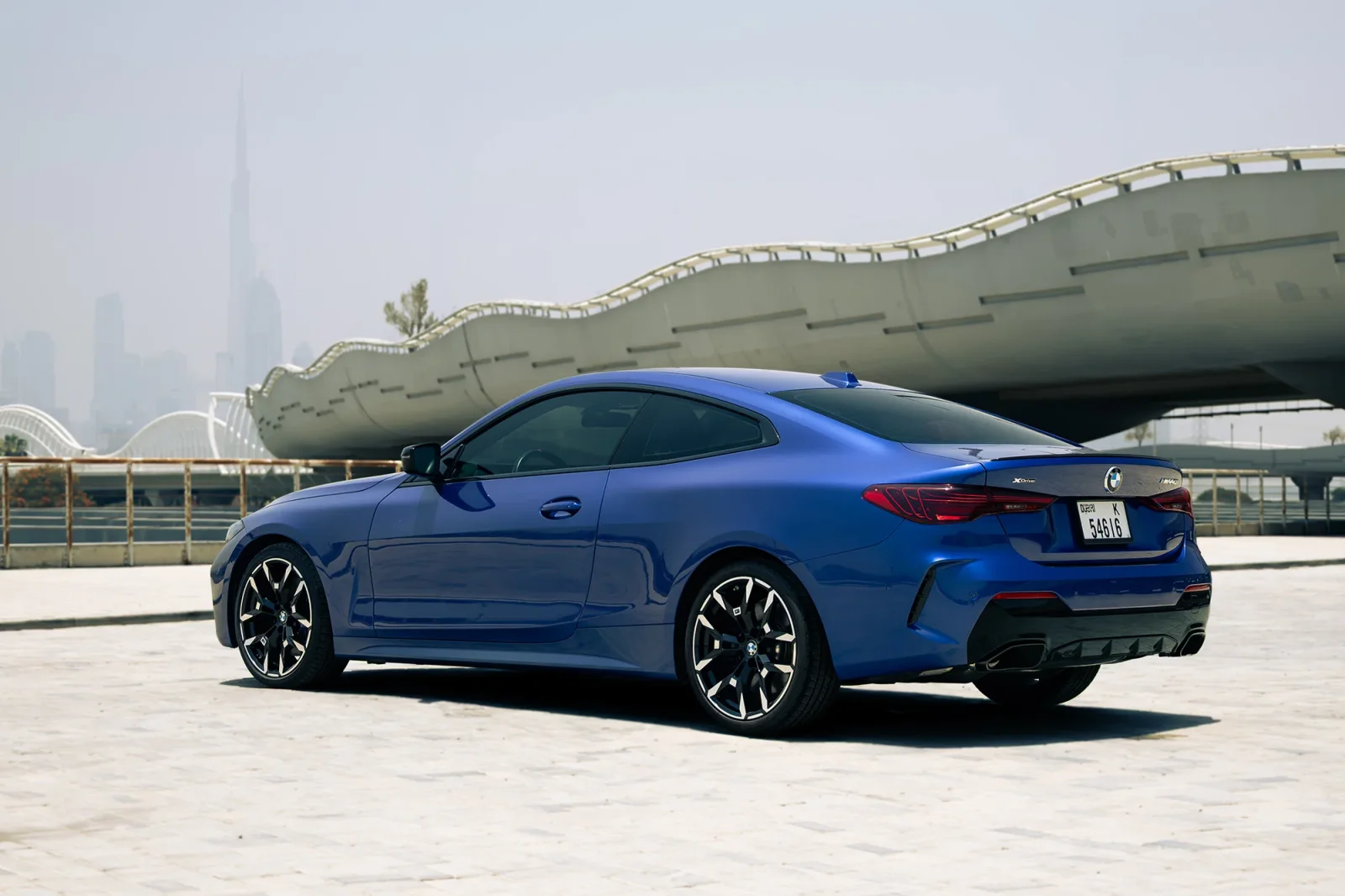 Huren BMW 4-Series 440 Blauw 2025 in Abu Dhabi - 3 