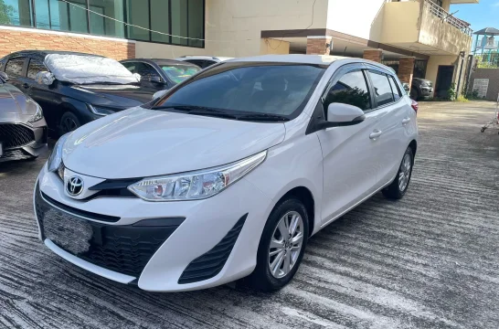 Toyota Yaris Weiß 2019