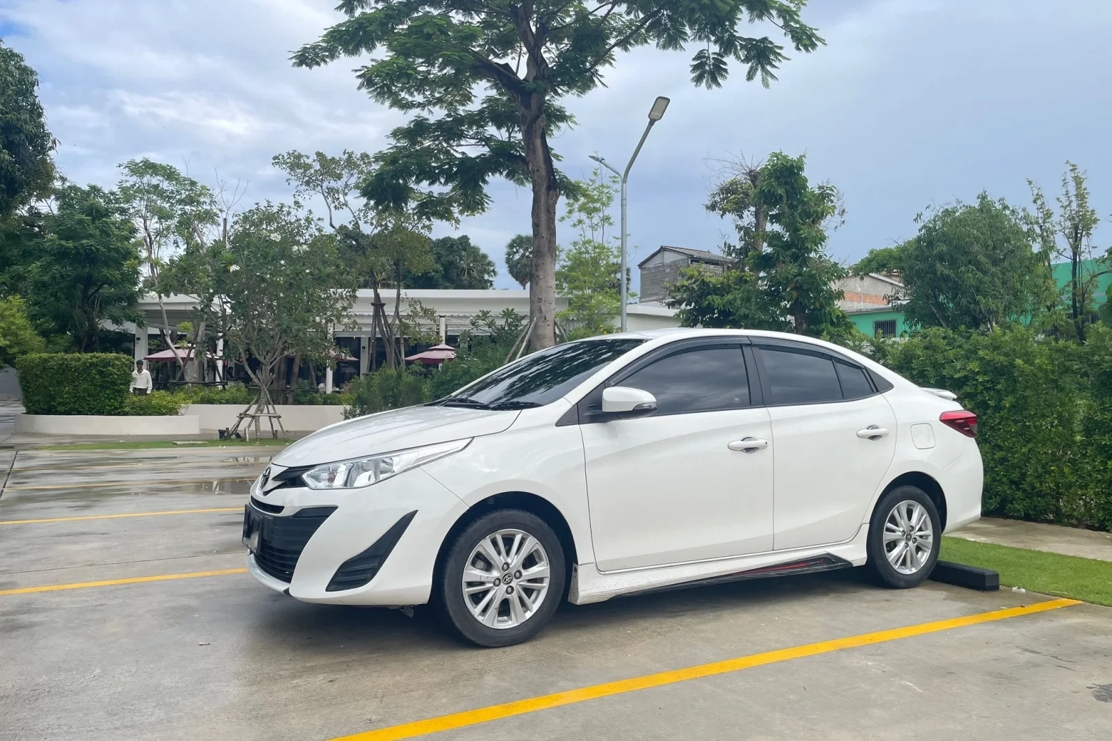 Rent Toyota Yaris Ativ White 2019 in Phuket