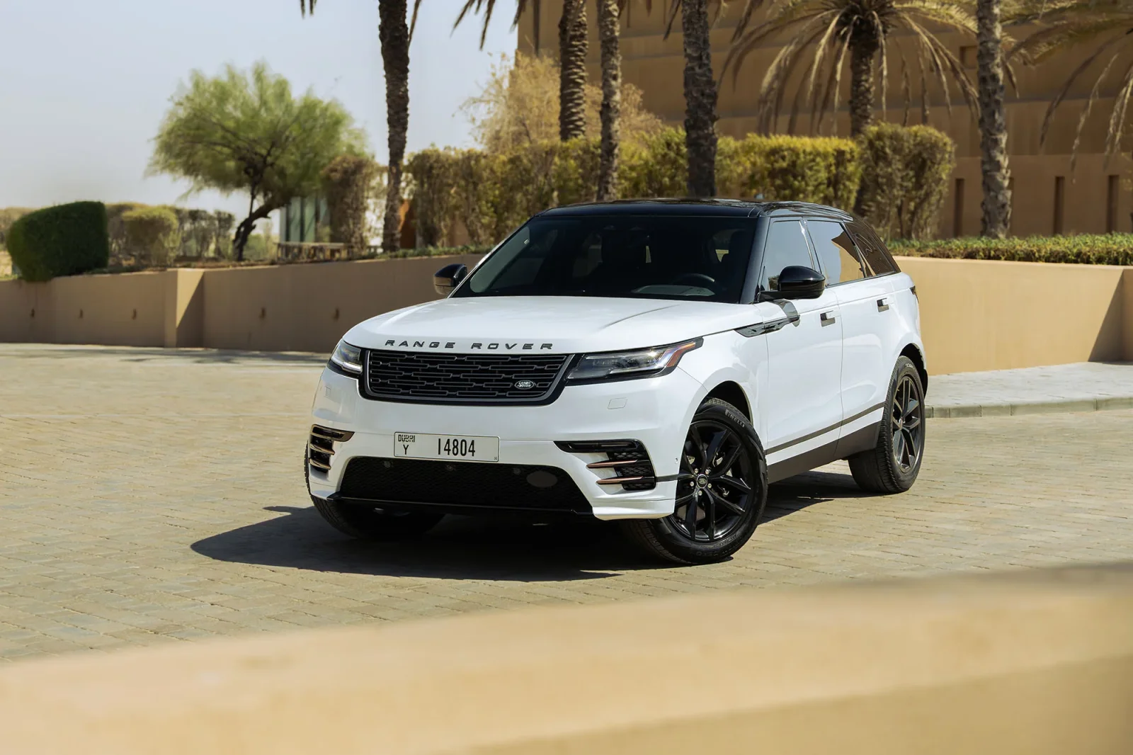 Rent Land Rover Range Rover Velar  White 2026 in Abu Dhabi - 2 