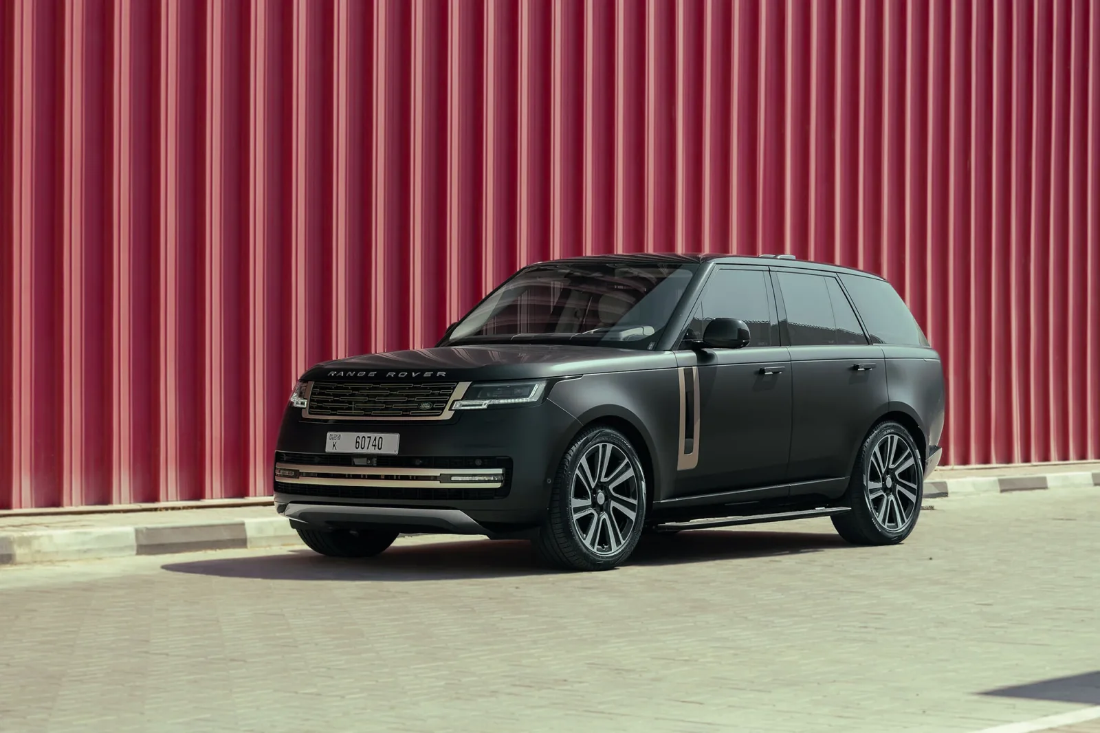 Rent Land Rover Range Rover HSE Black 2023 in Abu Dhabi