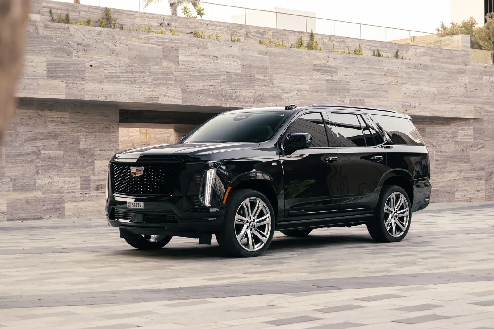 Rent Cadillac Escalade  Black 2025 in Abu Dhabi
