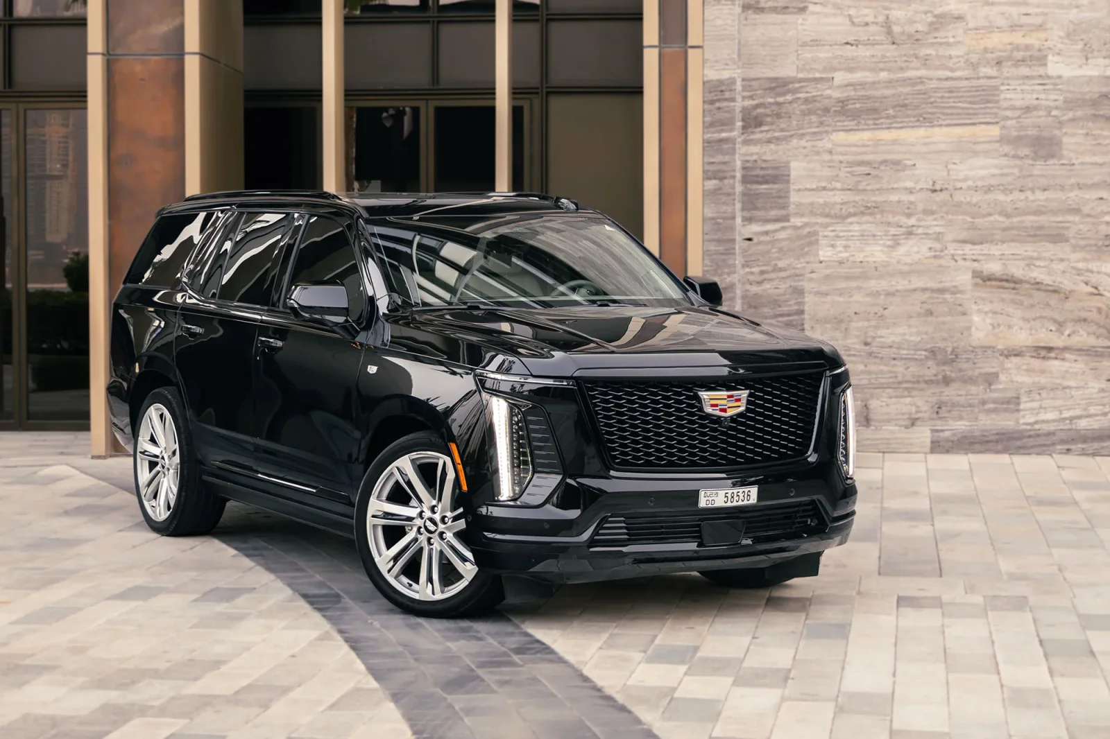 Rent Cadillac Escalade  Black 2025 in Abu Dhabi - 2 