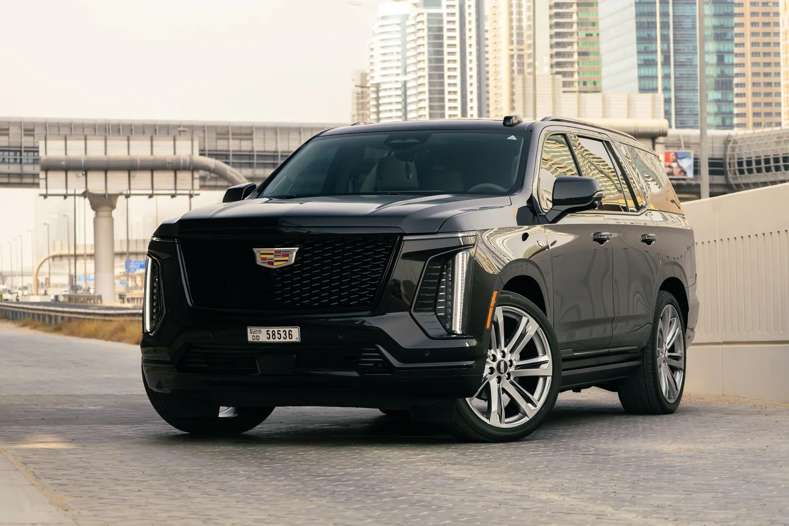 Rent Cadillac Escalade  Black 2025 in Abu Dhabi - 14 