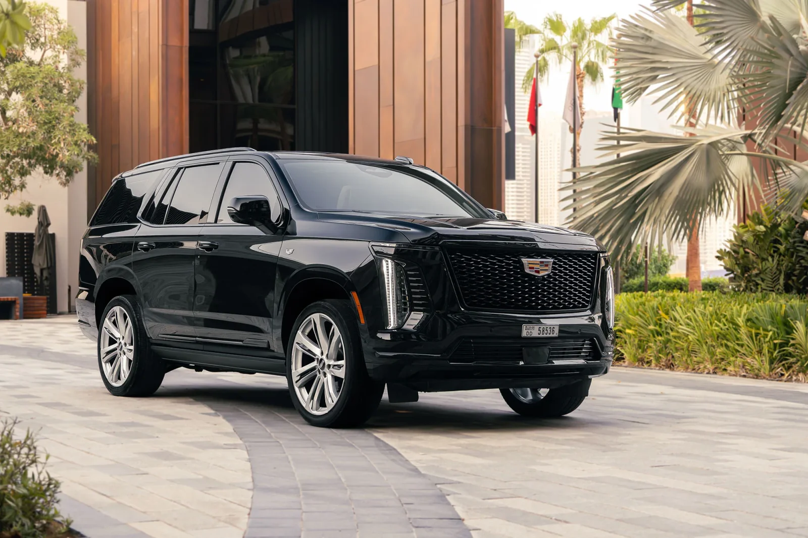 Rent Cadillac Escalade  Black 2025 in Abu Dhabi - 7 