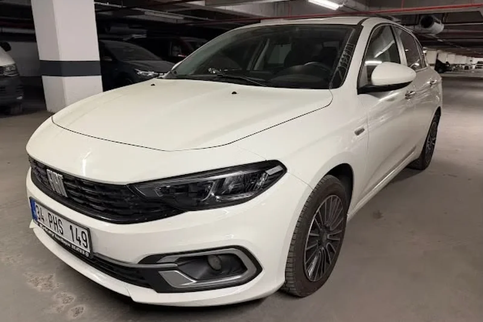 Miete Fiat Egea  Weiß 2025 in der Istanbul