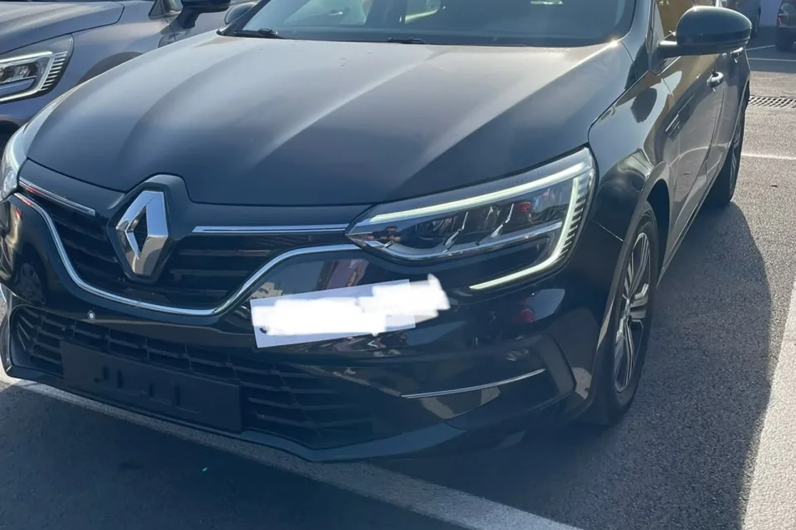 Rent Renault Megane  Black 2024 in Casablanca