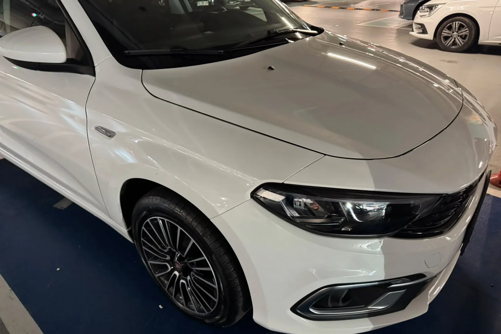 Loyer Fiat Egea  Blanc 2025 en Istanbul