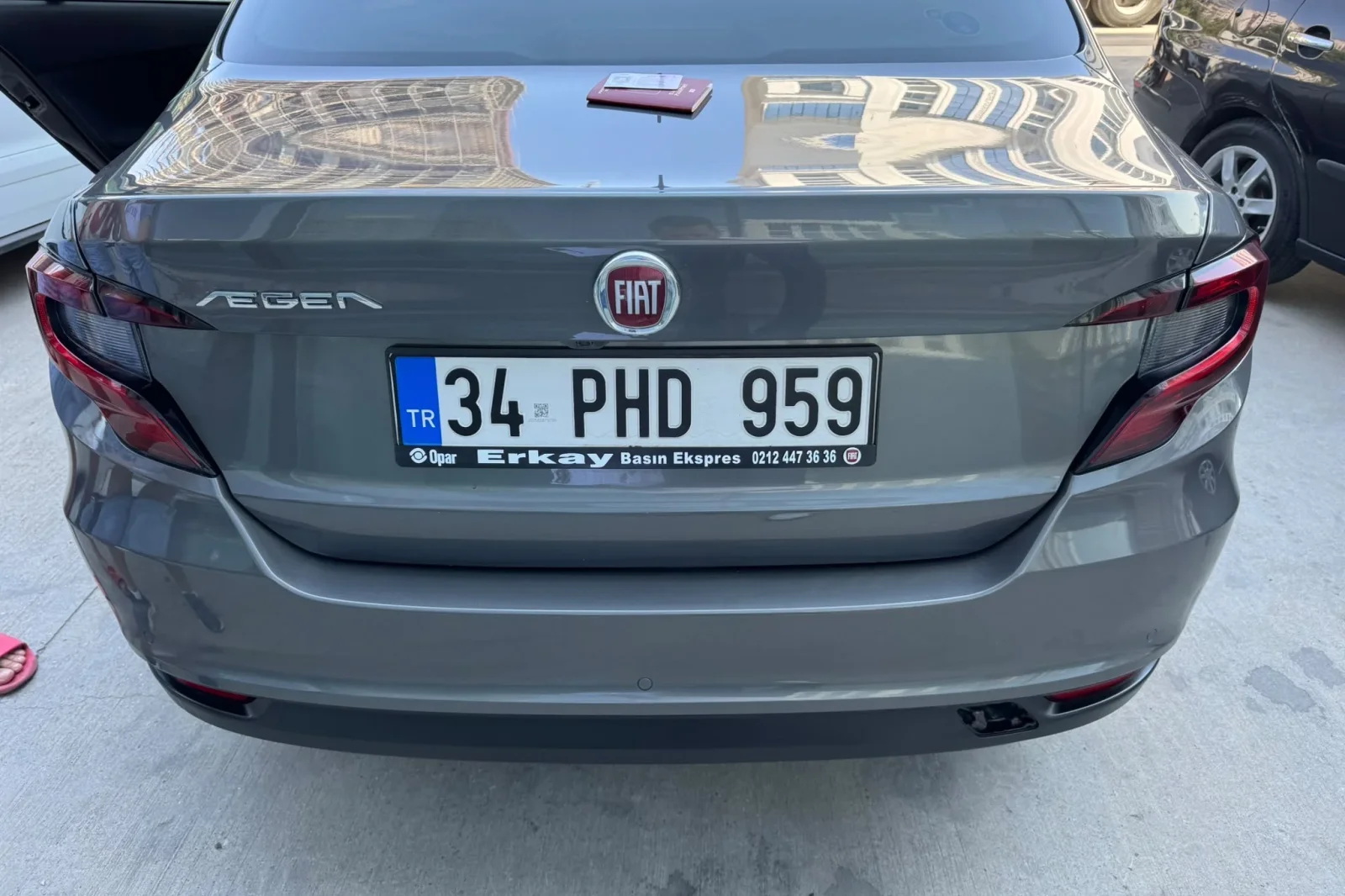 Miete Fiat Egea  Braun 2024 in der Istanbul