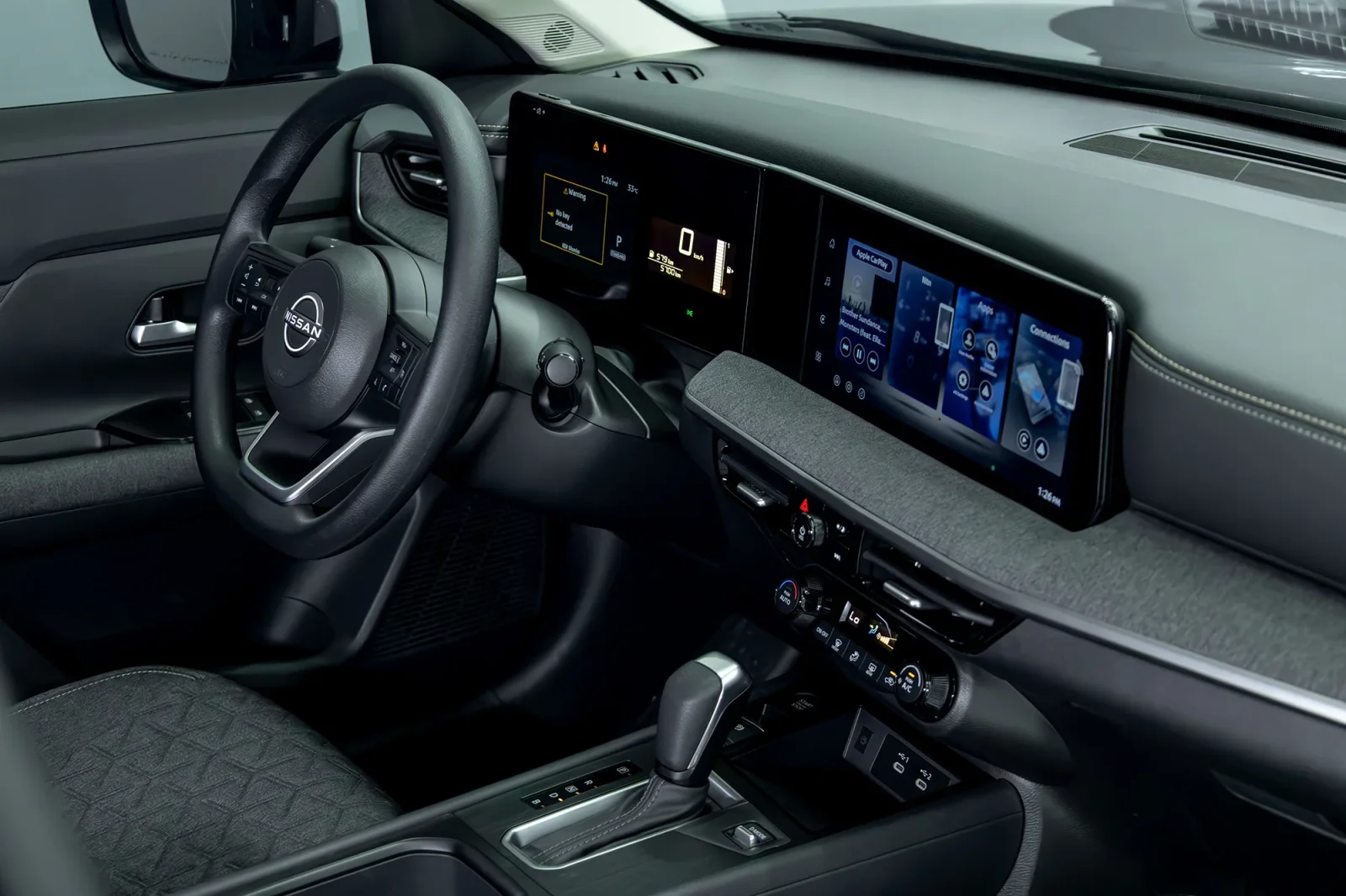 Rent Nissan Kicks  Grey 2026 in Abu Dhabi - 3 