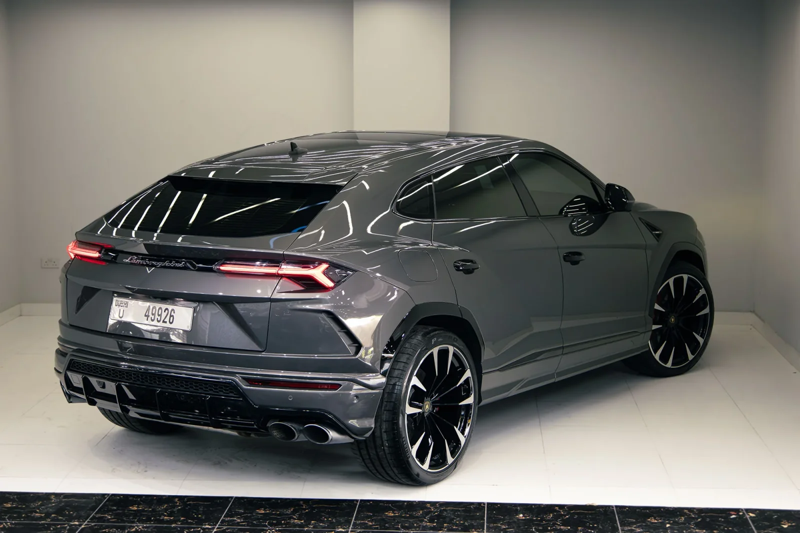 Rent Lamborghini Urus  Grey 2021 in Abu Dhabi - 7 