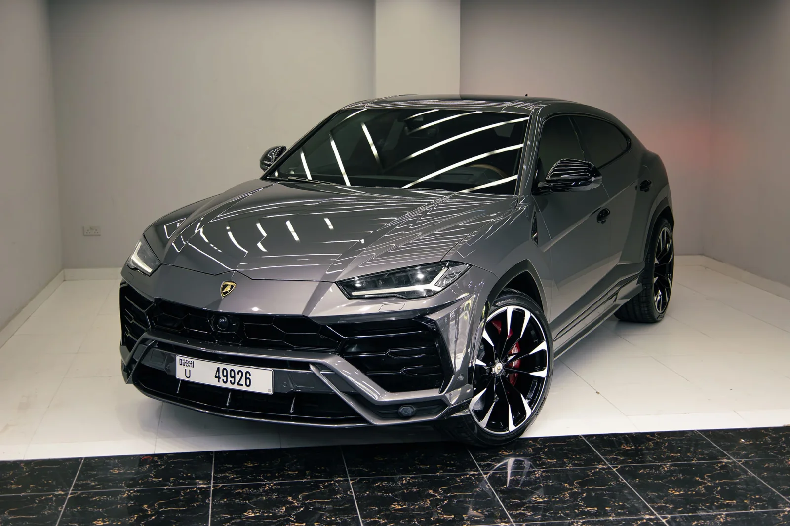 Rent Lamborghini Urus  Grey 2021 in Abu Dhabi - 6 