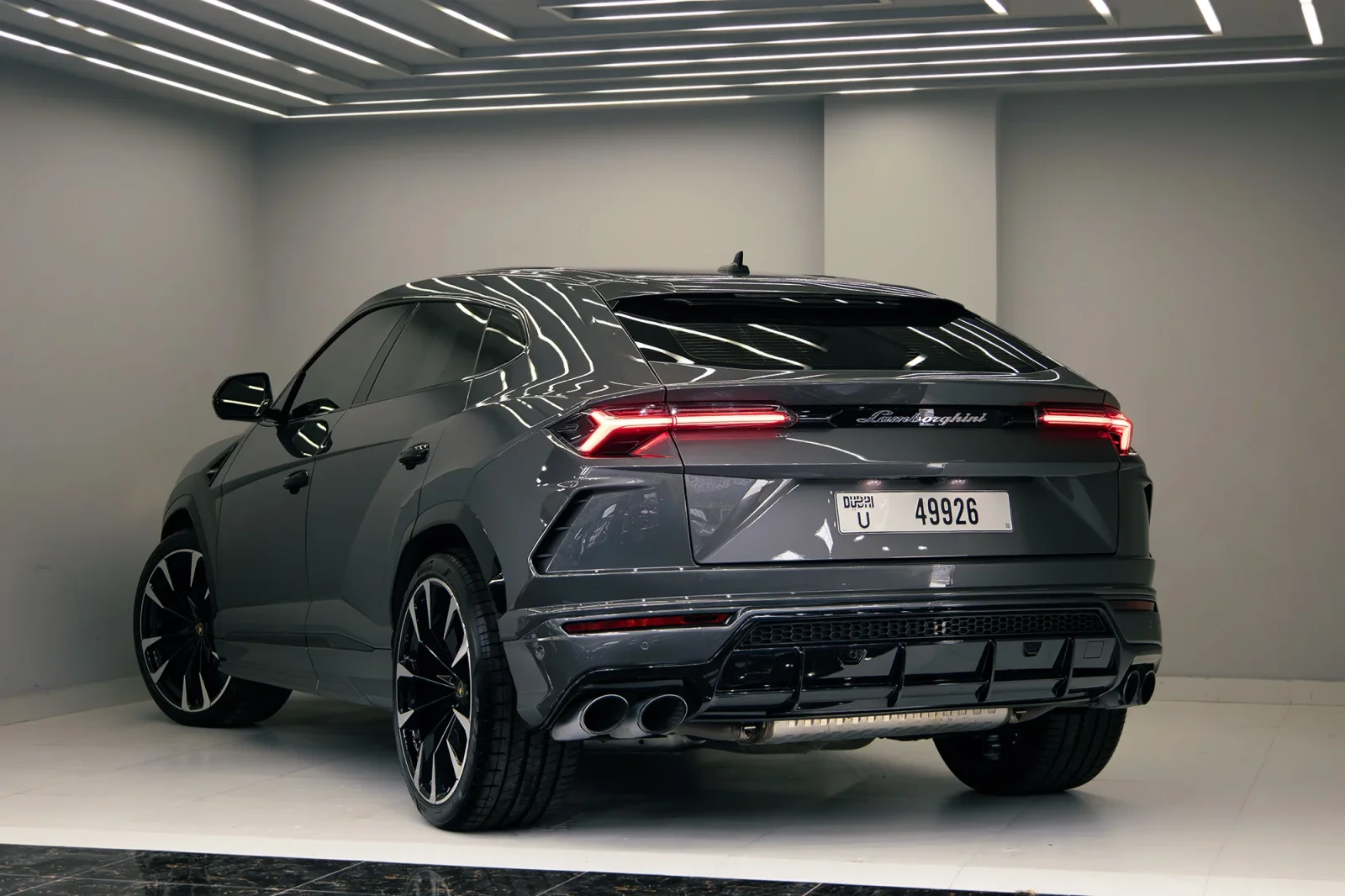 Rent Lamborghini Urus  Grey 2021 in Abu Dhabi - 2 