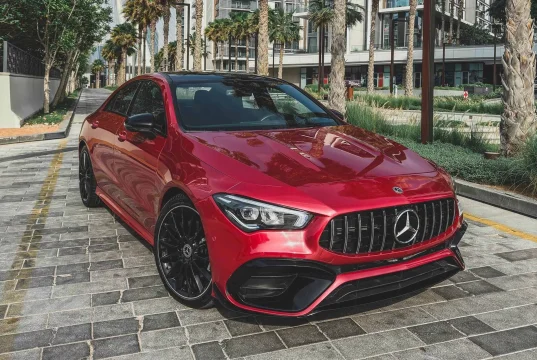 Mercedes-Benz CLA-Class 250 AMG 45 Body Kit Red 2021
