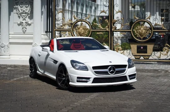 Mercedes-Benz SLK-Class 250 Blanc 2012