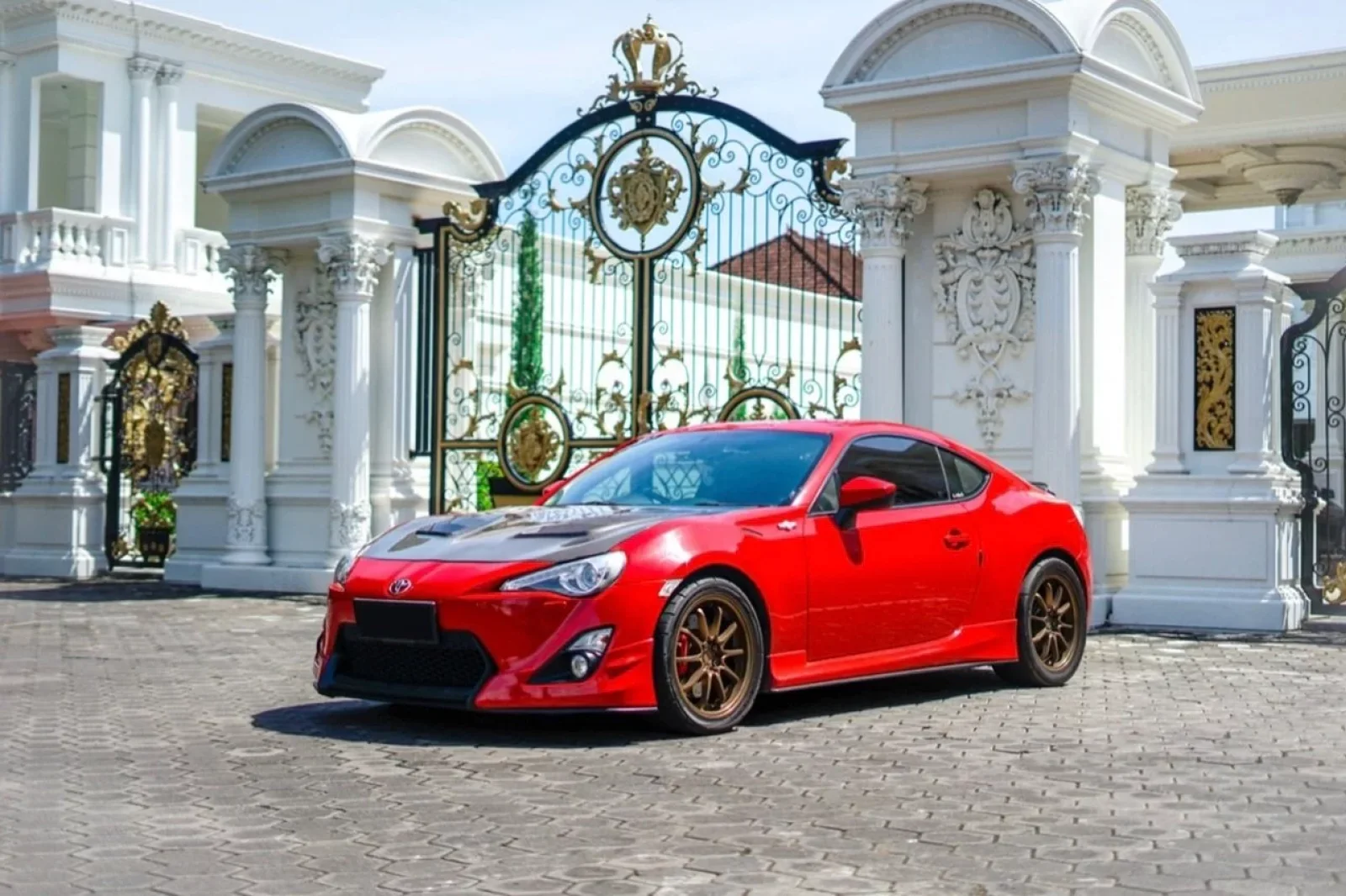 Affitto Toyota GT 86  Rosso 2015 in Bali